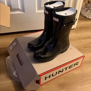 Hunter Black Women's Winter & Rain Boots